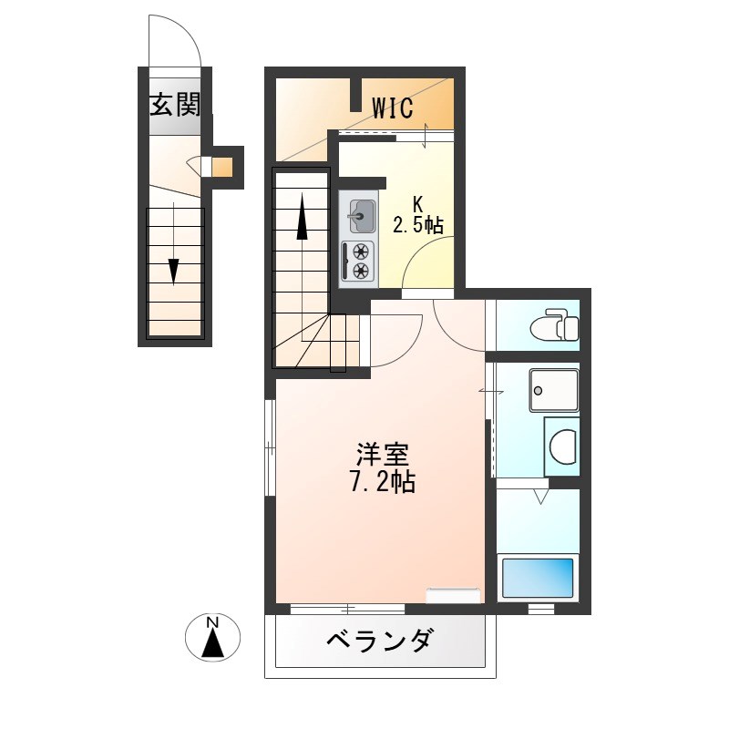 花舎R 間取り図