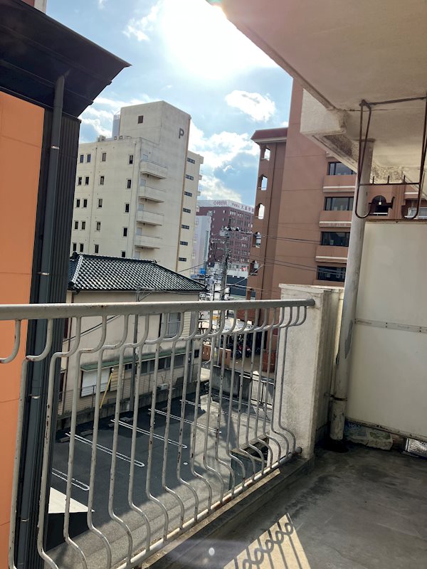 ソーラーハイツあづさ ベランダ