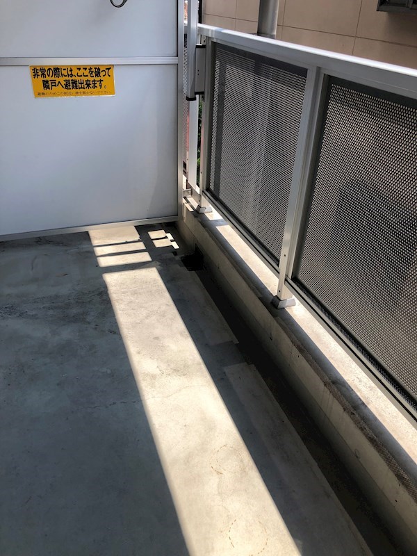 西壱番館tei ベランダ