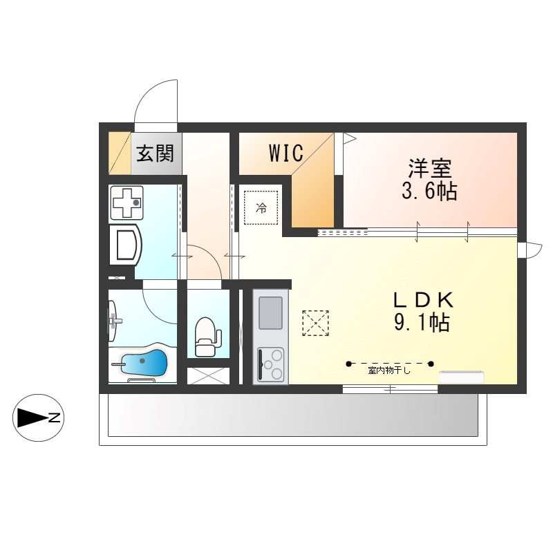 パーパス 間取り図