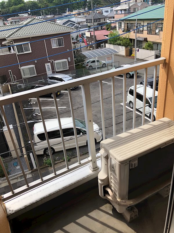 プラムハイツ ベランダ