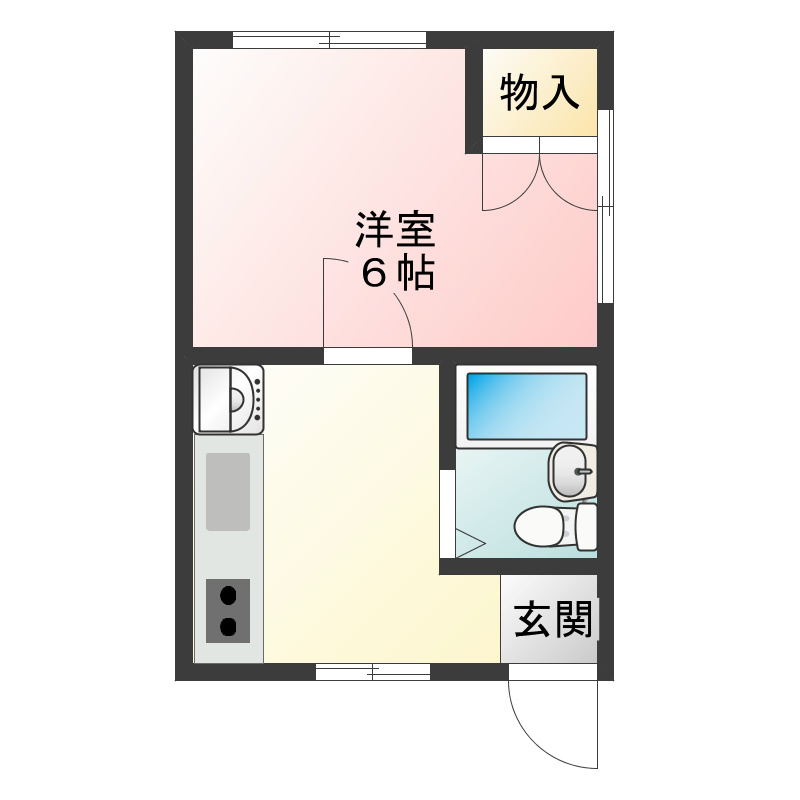 ベルハウス 間取り図