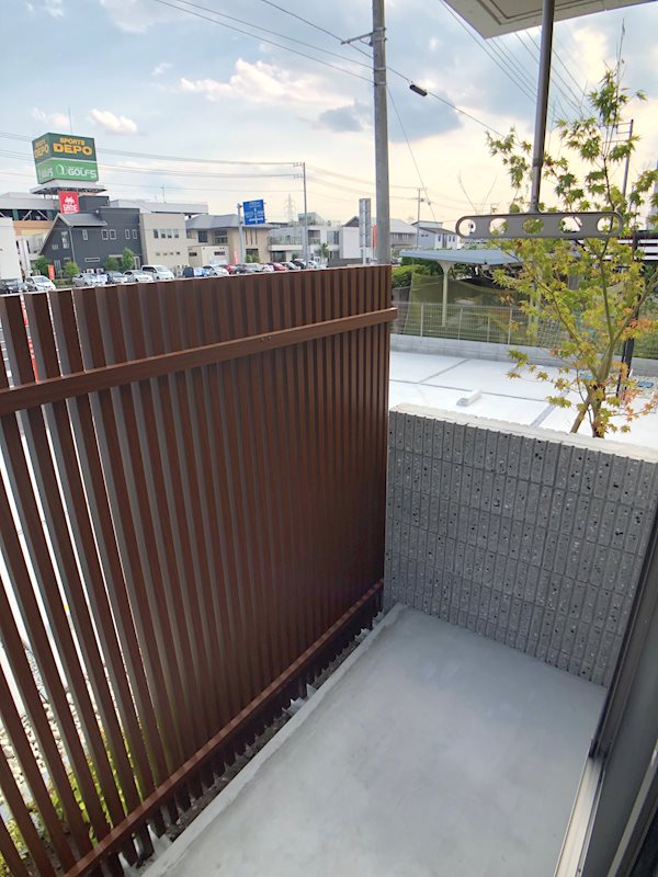 ベル・クレア ベランダ