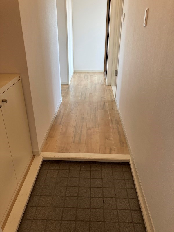 小山駅南ハイツ 玄関