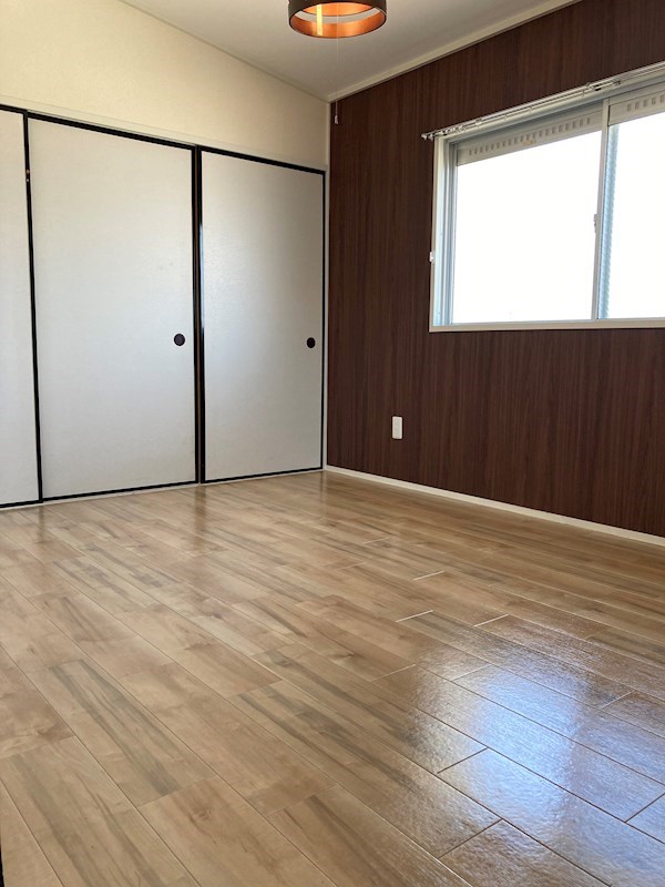 小山駅南ハイツ ベッドルーム