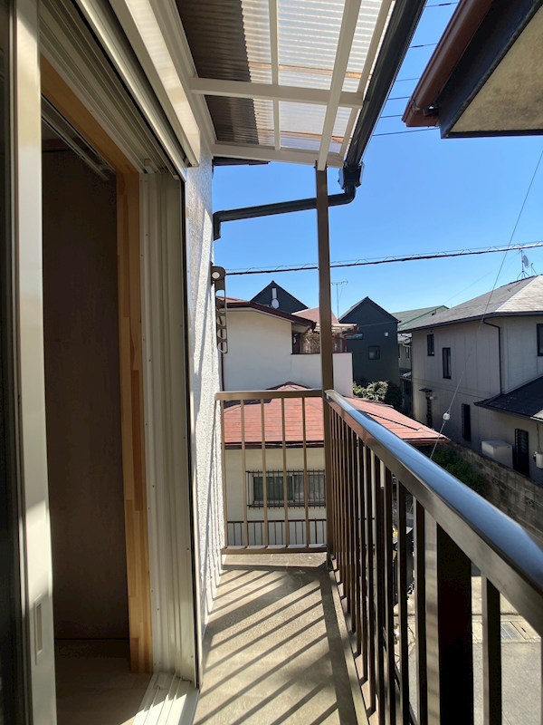 タマダハイツB ベランダ