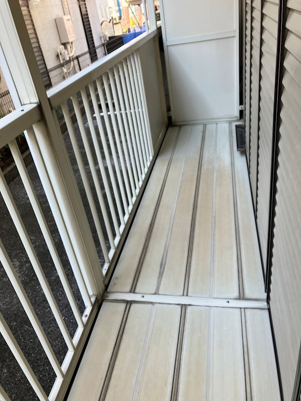 ドミールC ベランダ