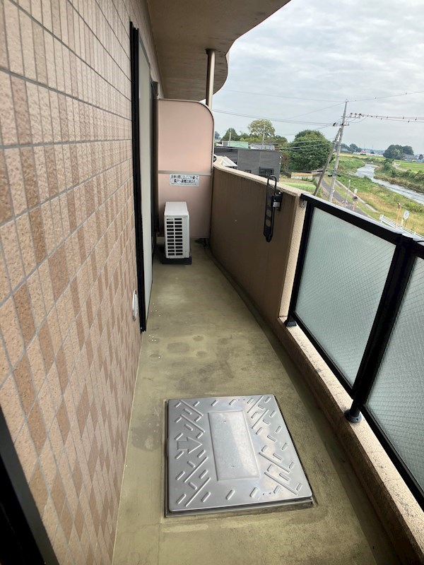 ガウディウムサカモト ベランダ