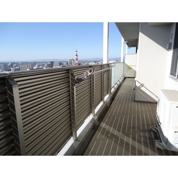 ザ・レジデンス宇都宮 ベランダ