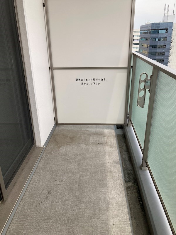 サンライズ宇都宮 ベランダ