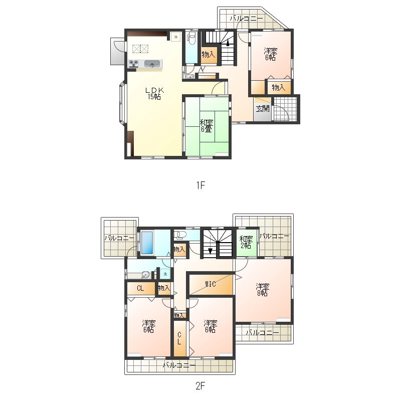 豊郷台二丁目戸建 間取り