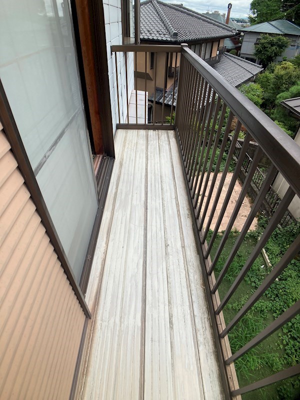 大久保貸家2 ベランダ