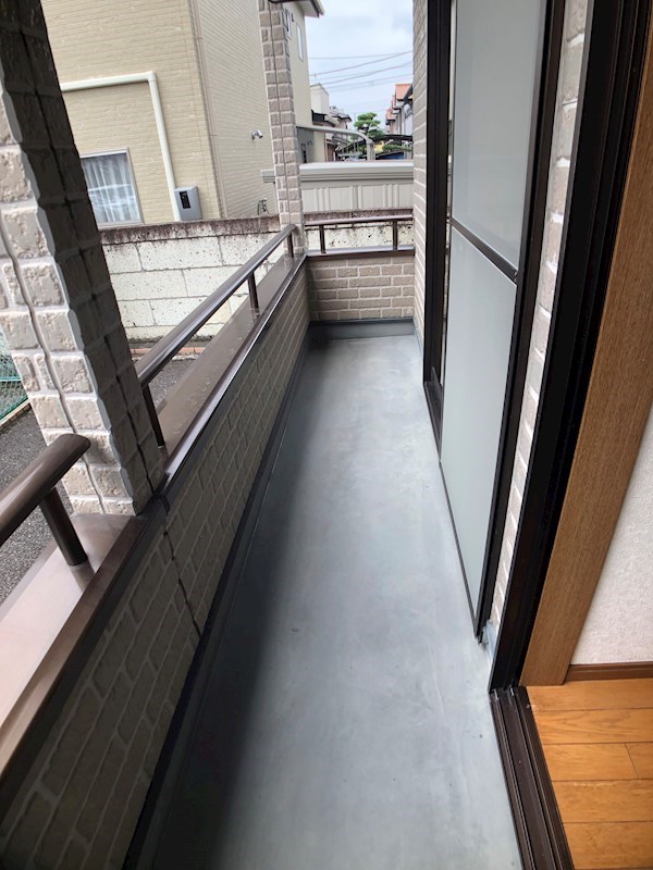 パールハイツFM　F棟 ベランダ