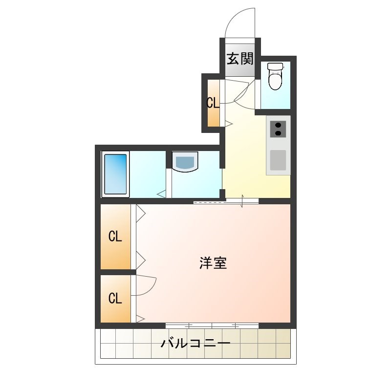 ディアコート 間取り図