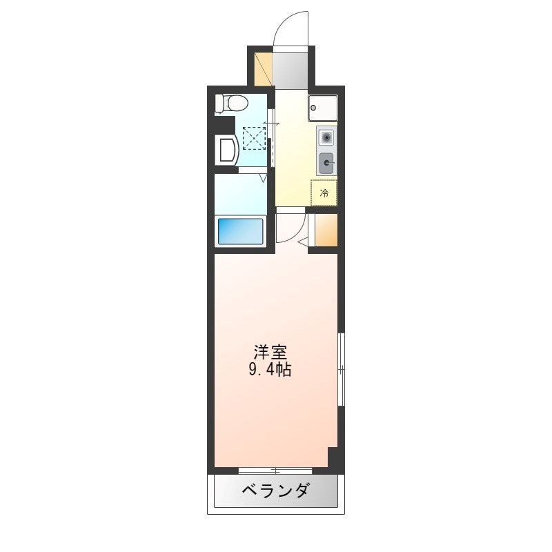 アド・ウイスティリア 301号室 間取り