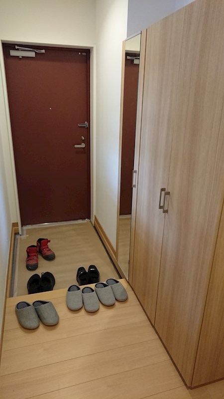 ルミエール鶴田 玄関