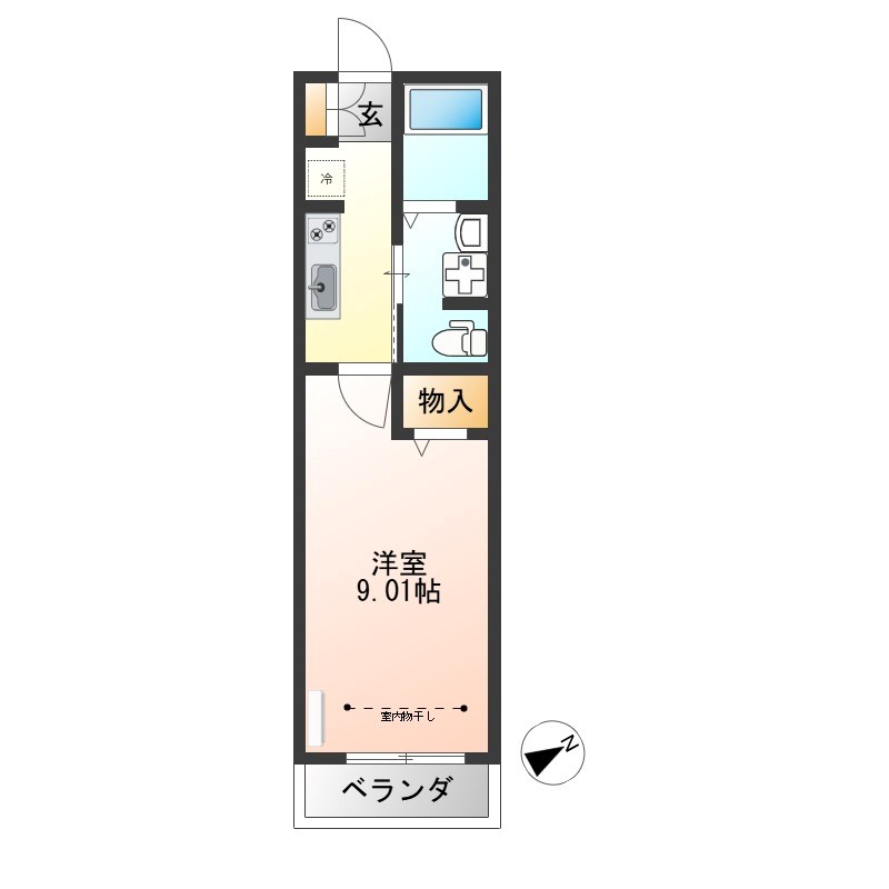 セナリオフォルム宇都宮 間取り