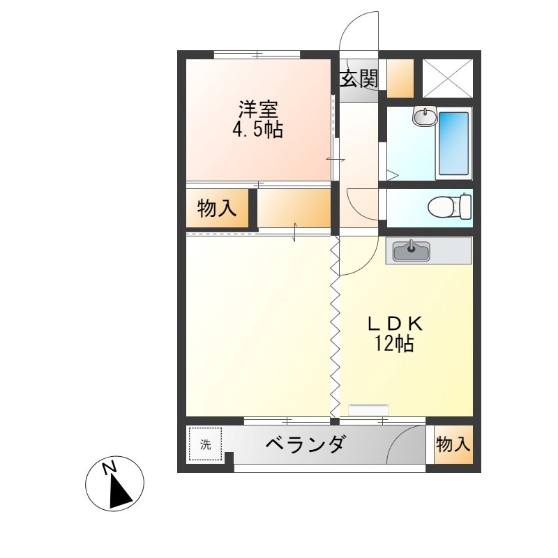 宮リバーハイツ 間取り