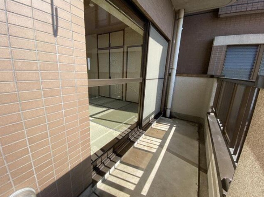 浅美マンション ベランダ