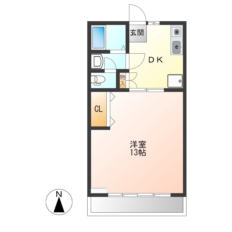 フォレストサイド越戸 間取り図