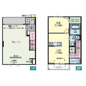 アウトリメッサ 間取り図