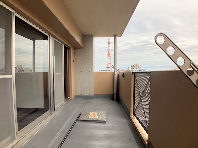 クロワサンス ベランダ