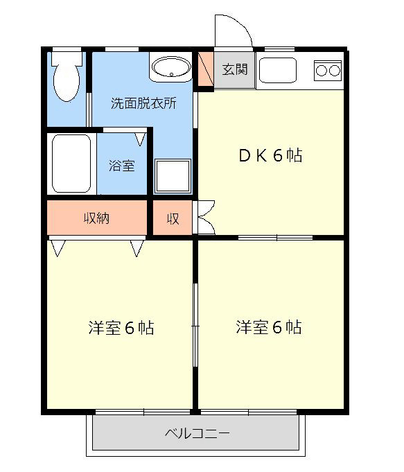 ブルージュエル   間取り図