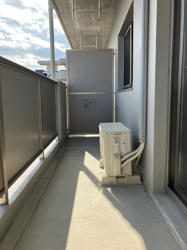 ムゲンハイツ下戸祭 ベランダ