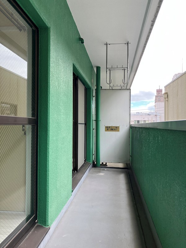 セントラルグリーンマンション ベランダ