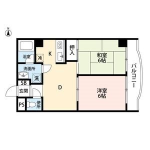 トーワピア戸祭 間取り図