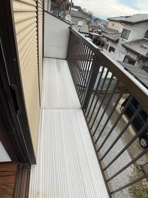 鹿沼市千渡戸建 ベランダ
