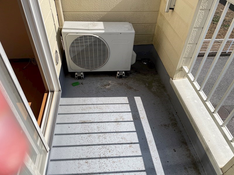 ビーサイドハイツB ベランダ