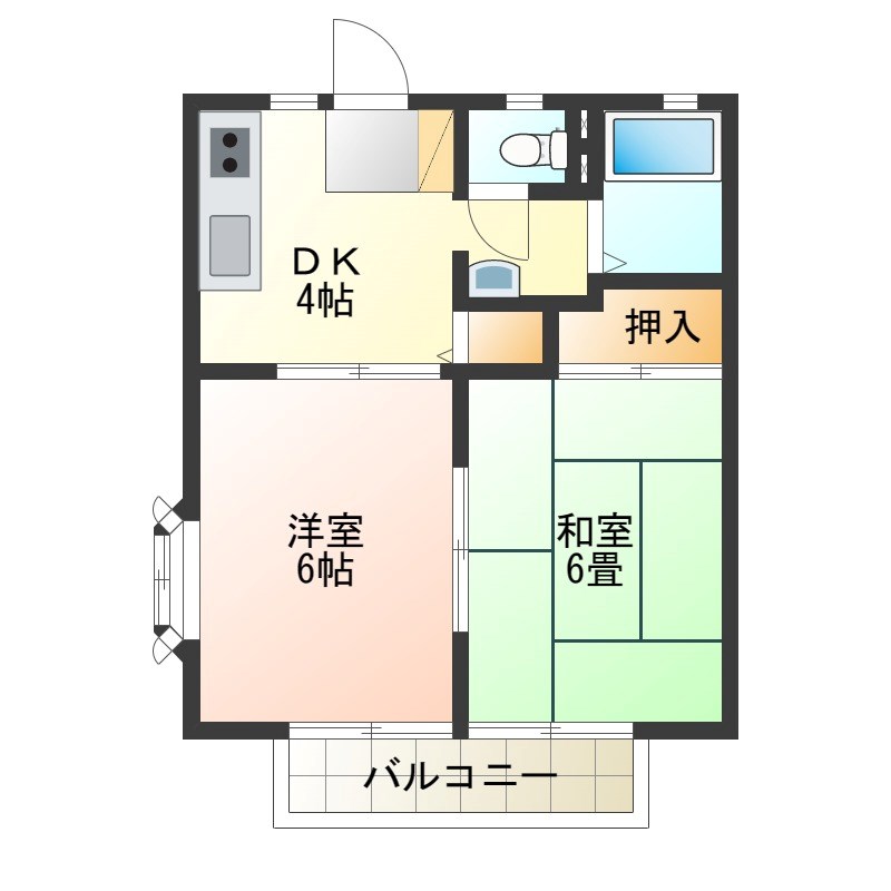 サンクレスト 間取り図