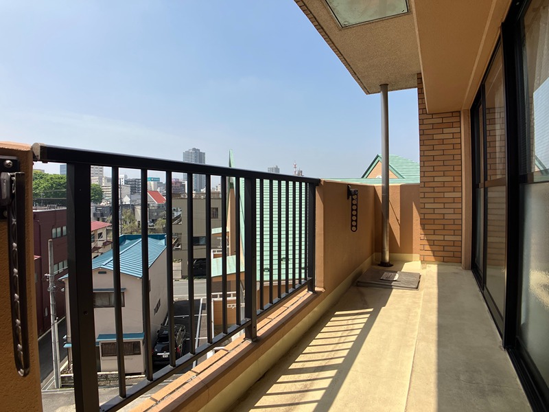 ネオニシキ ベランダ