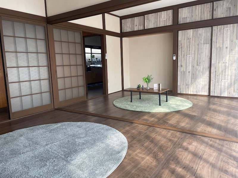 結城戸建 リビング