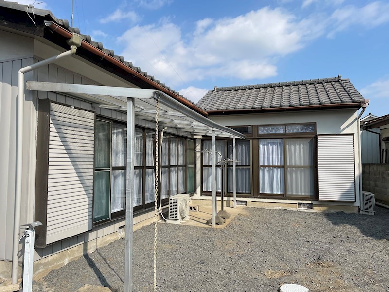 結城戸建 ベランダ