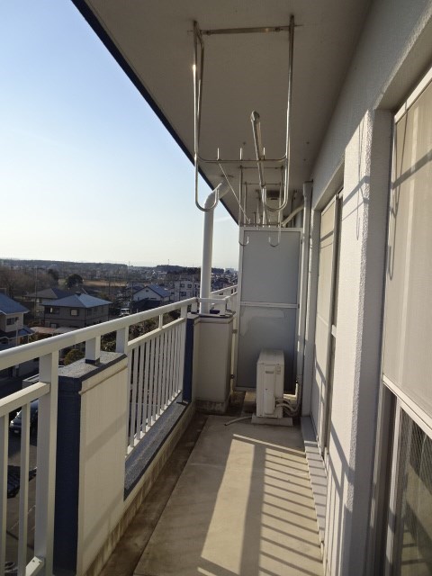 南晒屋コーポ ベランダ