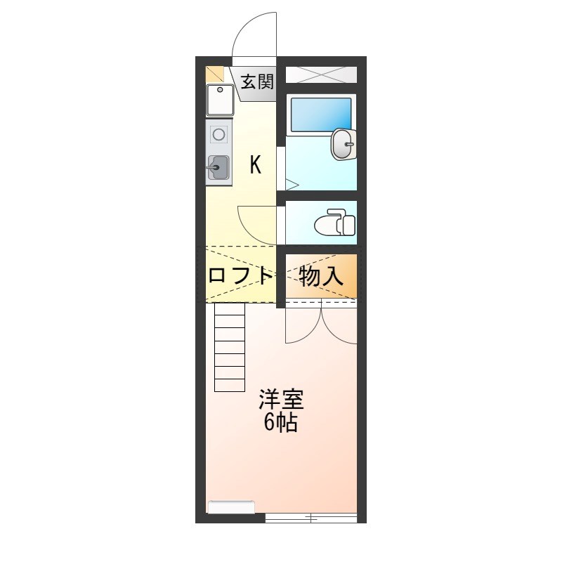 CENTURION 102号室 間取り