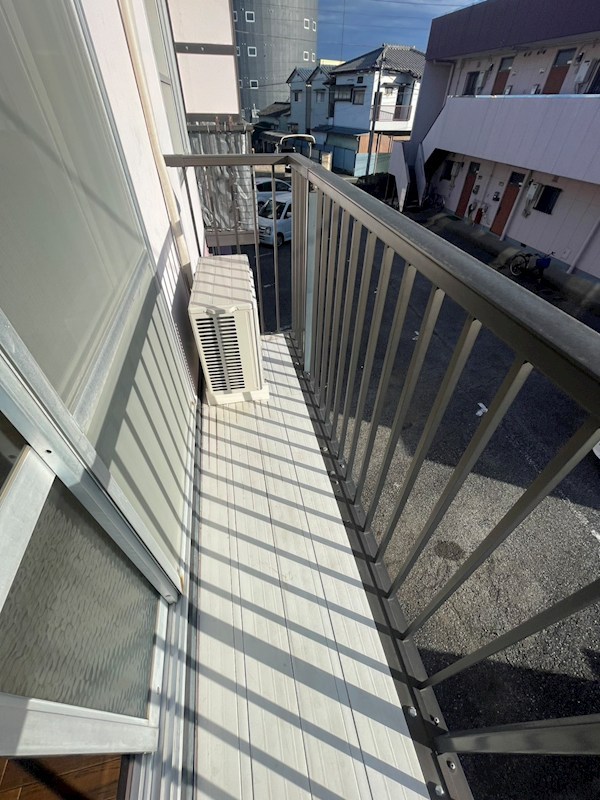 山中マンションA ベランダ