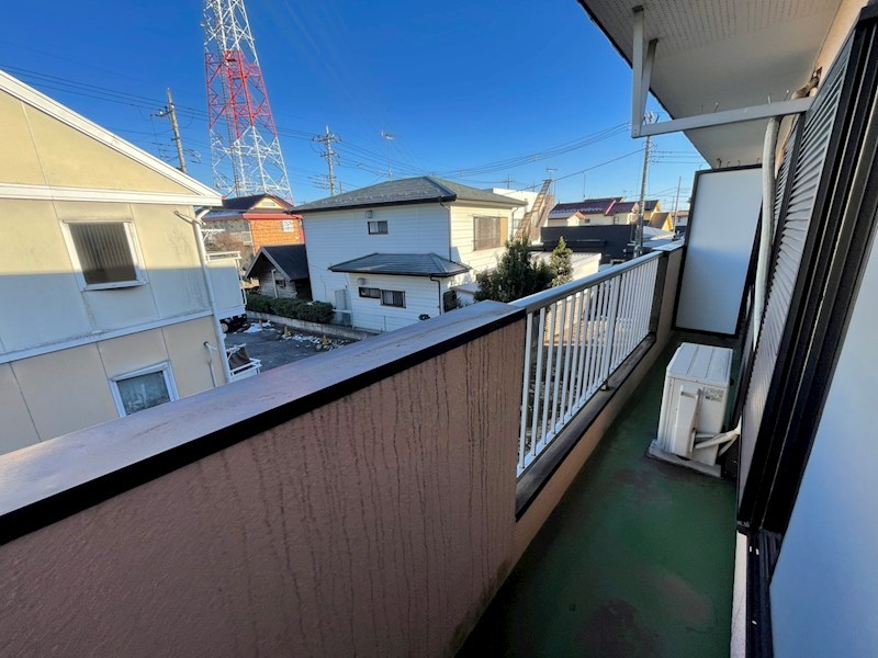 ハイツ山中 ベランダ