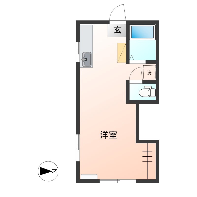 ビレッジ旭ヶ丘 間取り図