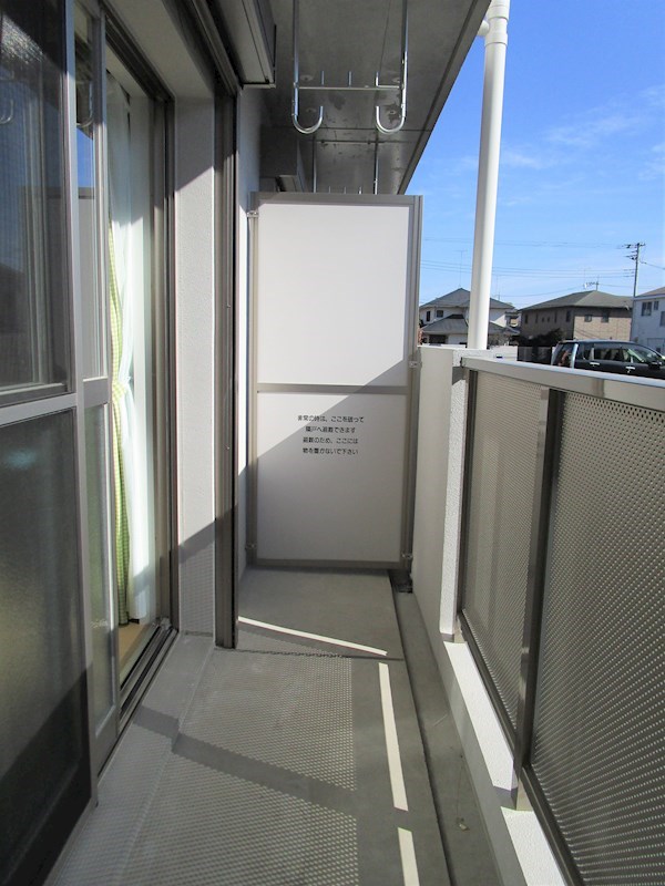 Glanz B ベランダ