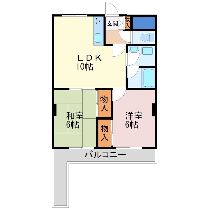 セントラルグリーンマンション 間取り
