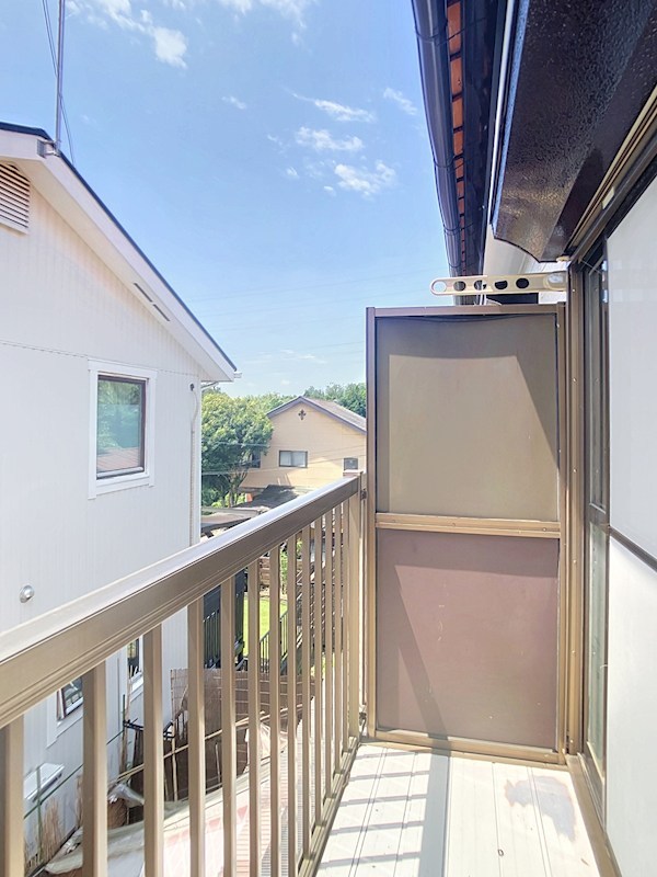 小林ハイツ ベランダ
