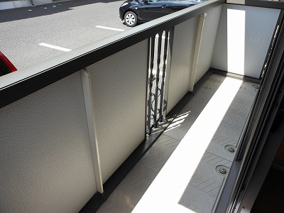 ウインドワードガーデンズＢ ベランダ