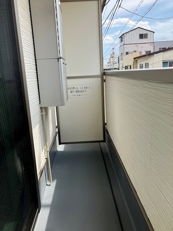 グランオーラ千波 ベランダ