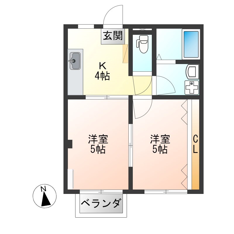 グレースヒルズ 間取り図