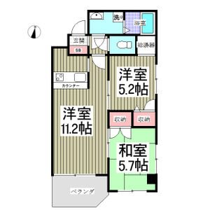 CITYPARK光   301号室 間取り