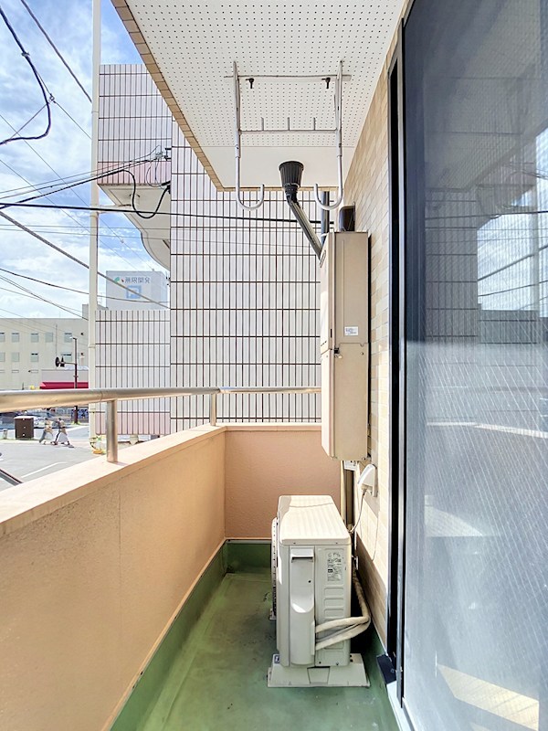 大通り秀栄マンション ベランダ