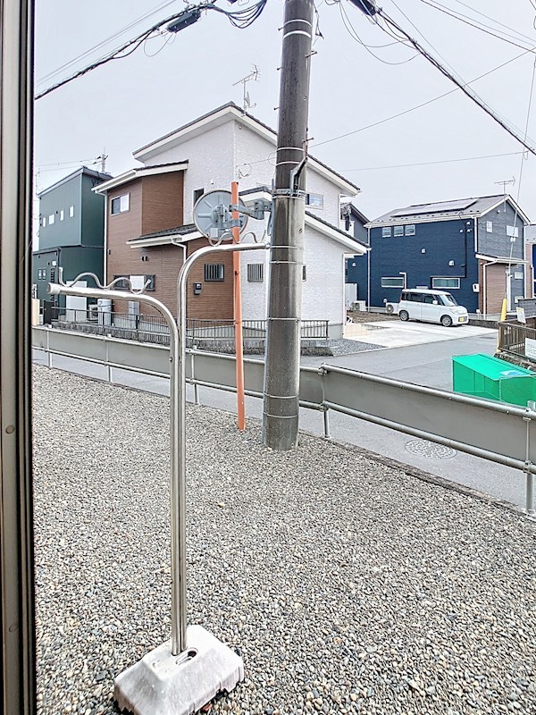 挟又ハイツ C ベランダ